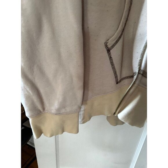 Men’s size 2x-large beige zip up hoodie - Picture 3 of 10